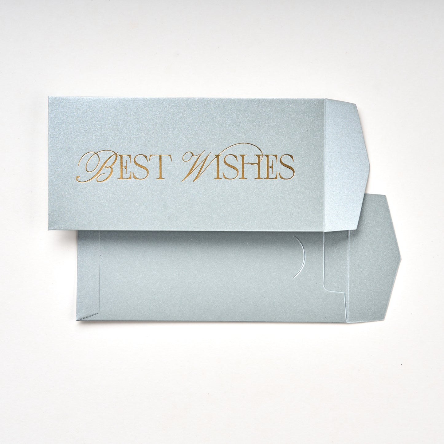 Money Envelope - Silver - BEST WISHES