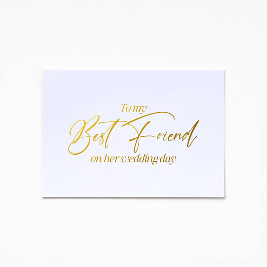 A6 Greeting Card - To My Best Friend