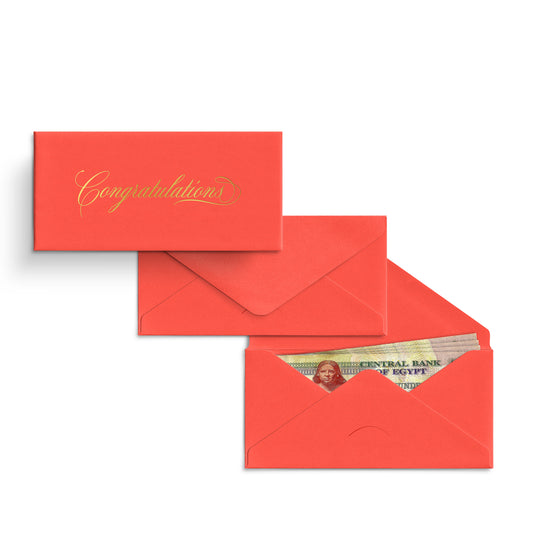 Money Envelope - Ruby - CONGRATULATIONS | New Design