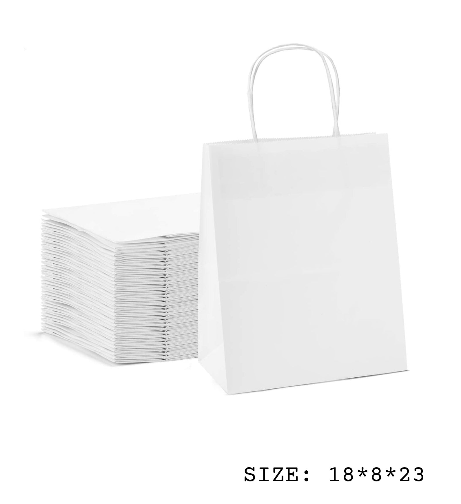 Paper Bags Small Handles, Small White Paper Bags